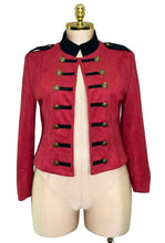 Load image into Gallery viewer, Suede Napoleon Jacket