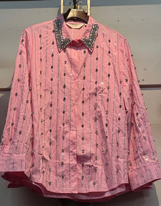 Stones Bling stripe Shirt