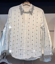 Load image into Gallery viewer, Stones Bling stripe Shirt