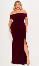 Load image into Gallery viewer, Pearls on bow long gown