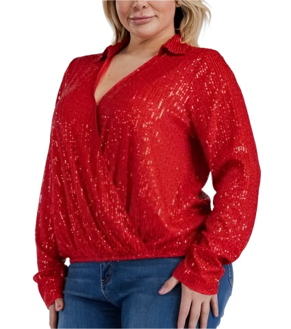 Holiday sequin Blouse