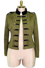 Load image into Gallery viewer, Suede Napoleon Jacket